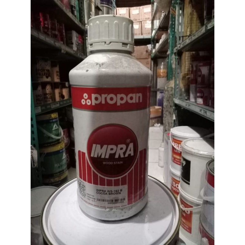 propan-impra wood stain-ws162B-cocoa brown-1kg-melamine