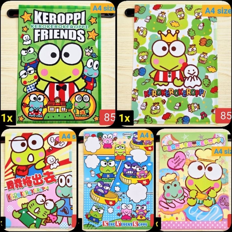 

Map / Folder File Dokumen Size A4 Sanrio Karakter Keroppi