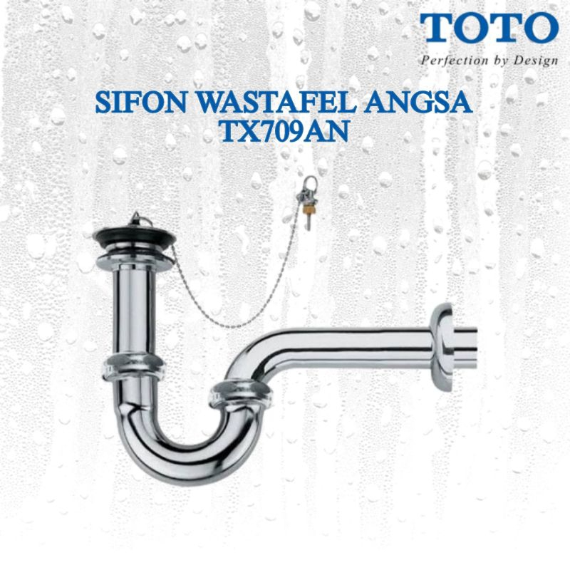 Sifon Rantai Toto TX709AV7 / sifon angsa wastafel merk toto tx 709 an / sifon toto