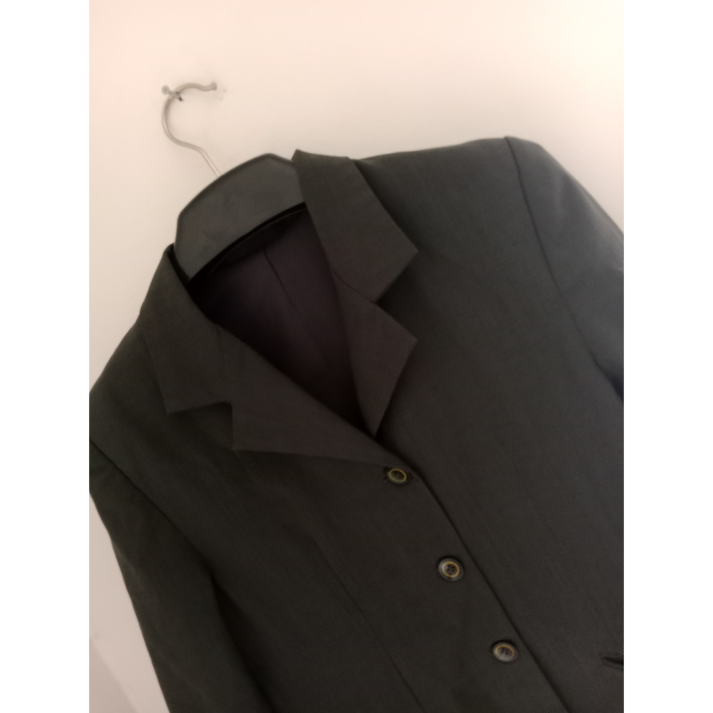 Jas wanita perempuan hitam blazer Women's black blazer jacket