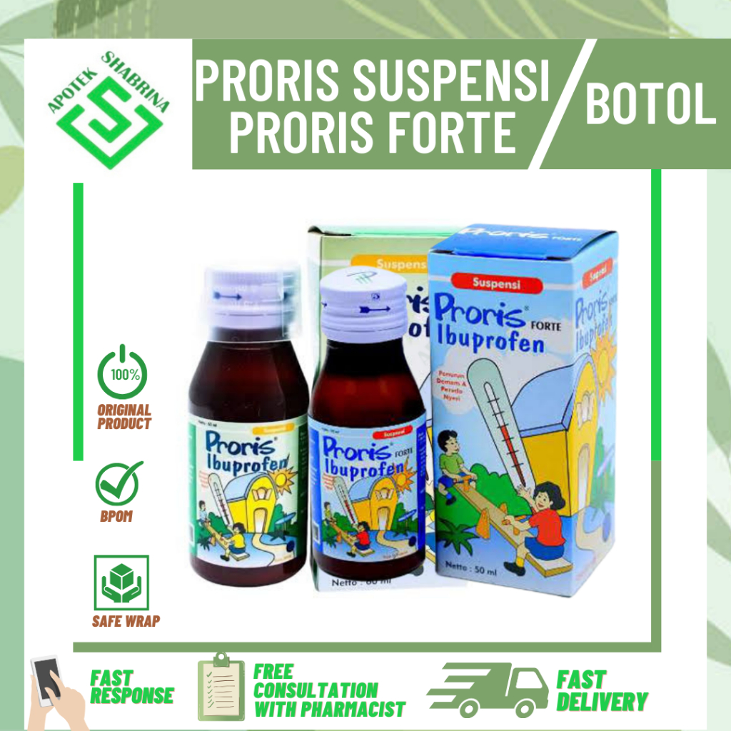 Proris Sirup, Proris Forte Sirup, Proris Syrup, Proris Forte Syrup, Proris Hijau dan Proris Biru, un