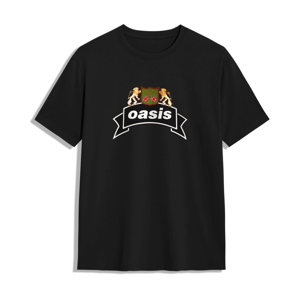 Kaos Oasis Tshirt Logo Oasis The Masterplan