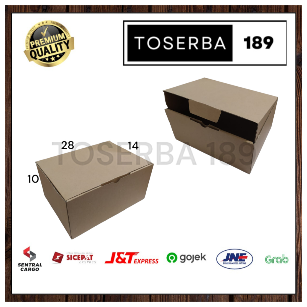 

kardus packing diecut/box pizza uk 28x14x10 cm