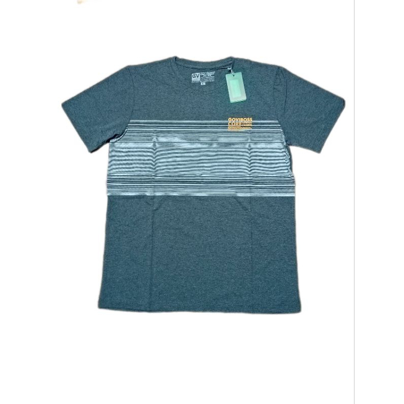 KAOS LENGAN PENDEK KERAH BULAT BAHAN SPANDEK GOVIBOSS HALUS LEMBUT GA BUAT GERAH