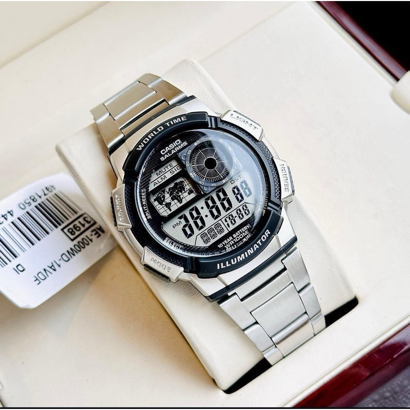 Casio Pria Digital Stainless Original