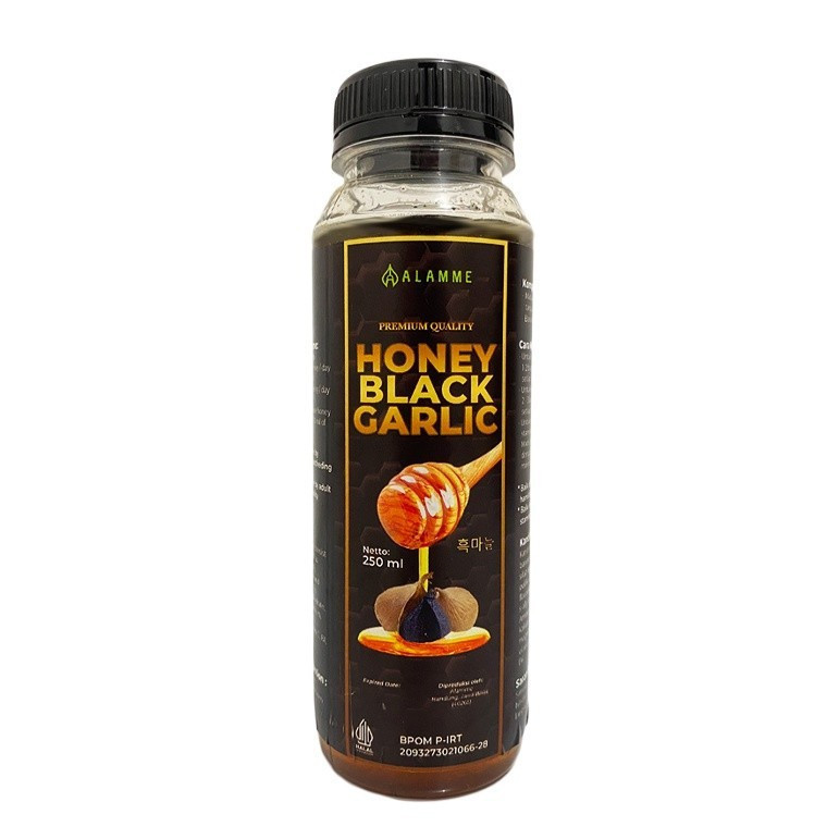 

madu bawang hitam original / madu asli / madu kesehatan pria / madu bawang lanang / madu black garlic / madu garlik / honey black garlic 250ml asli