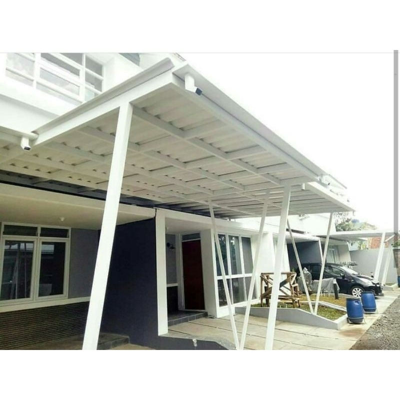 Kanopi Alderon double atau 10mm