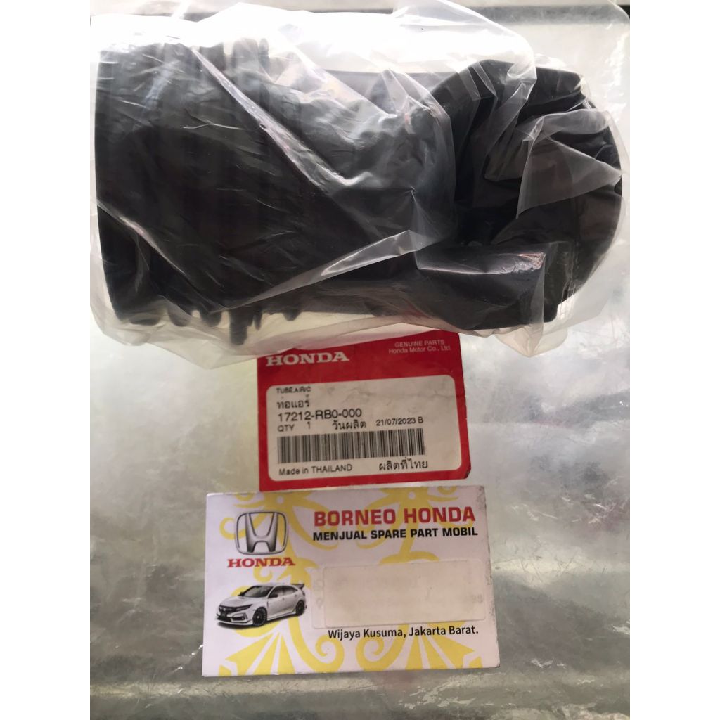 SELANG HAWA PIPA FILTER HOSE AIR FLOW JAZZ RS GE8 CITY GM2 FREED BRIO MOBILIO 2008 - 2021 17212-RB0-