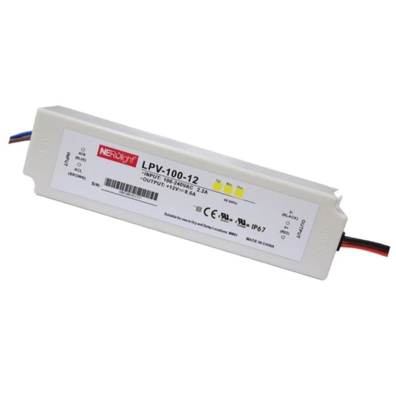 Nerolight Flexible Strip LED Driver -100 Watt / IP65