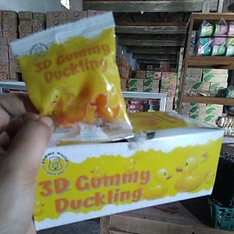 

3D Gummy duckling