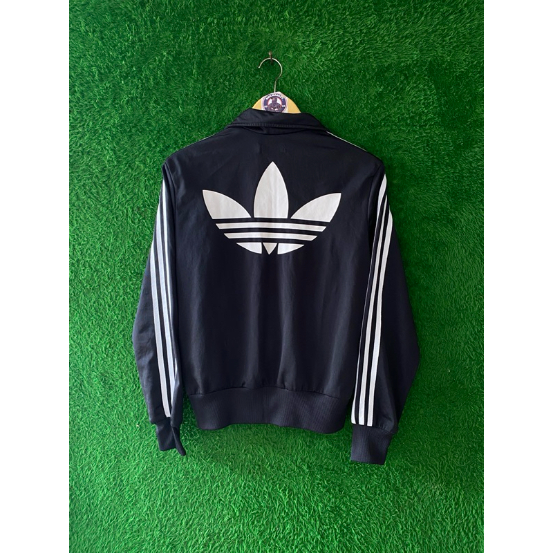 TRACKTOP ADIDAS BIG LOGO BLACK WHITE ORIGINAL