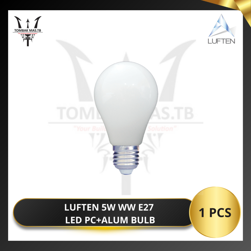 Bohlam Lampu LED Luften 5 Watt - Putih (1pcs)
