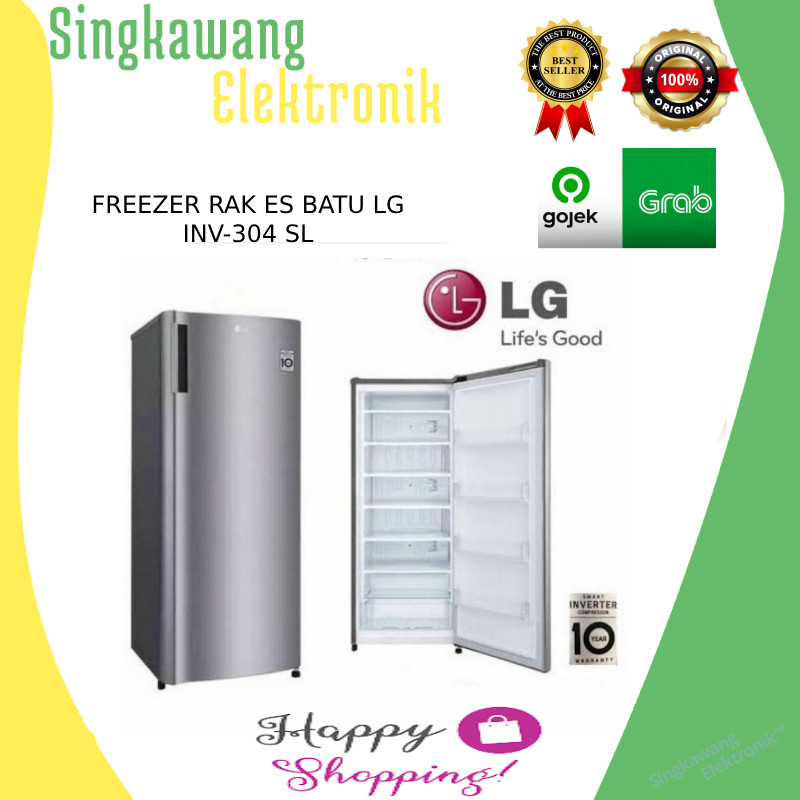 FREEZER RAK ES BATU LG INV-304 SL