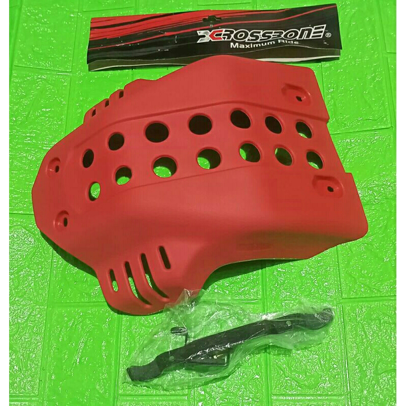 cover mesin bawah crf150