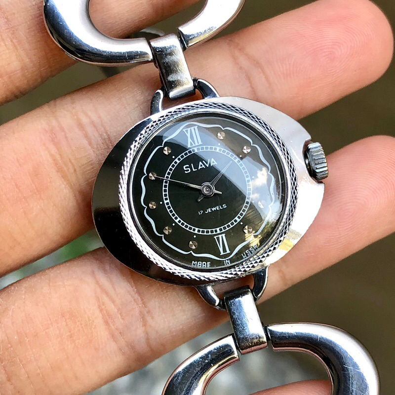 Slava 17J USSR Vintage Watch