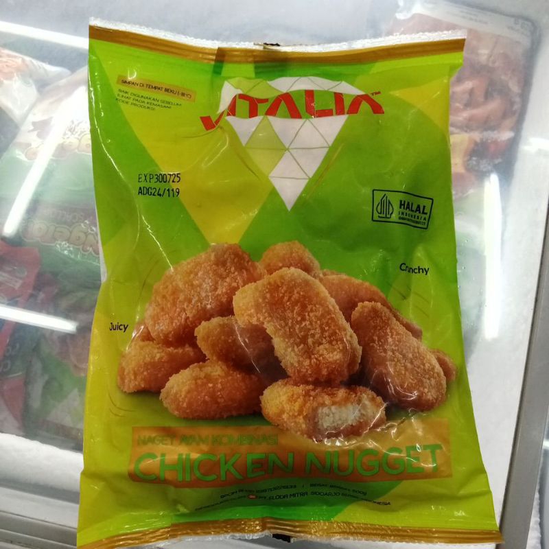 

Vitalia naget ayam 500g Chicken nugget ayam kombinasi