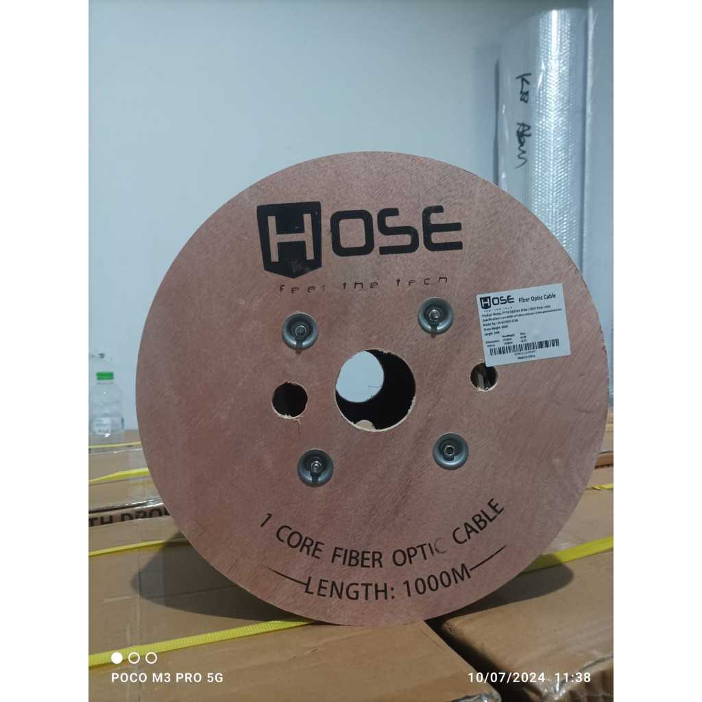 HOSE kabel FO dropcable fiber optic 1 core, 2 core dan 4 core