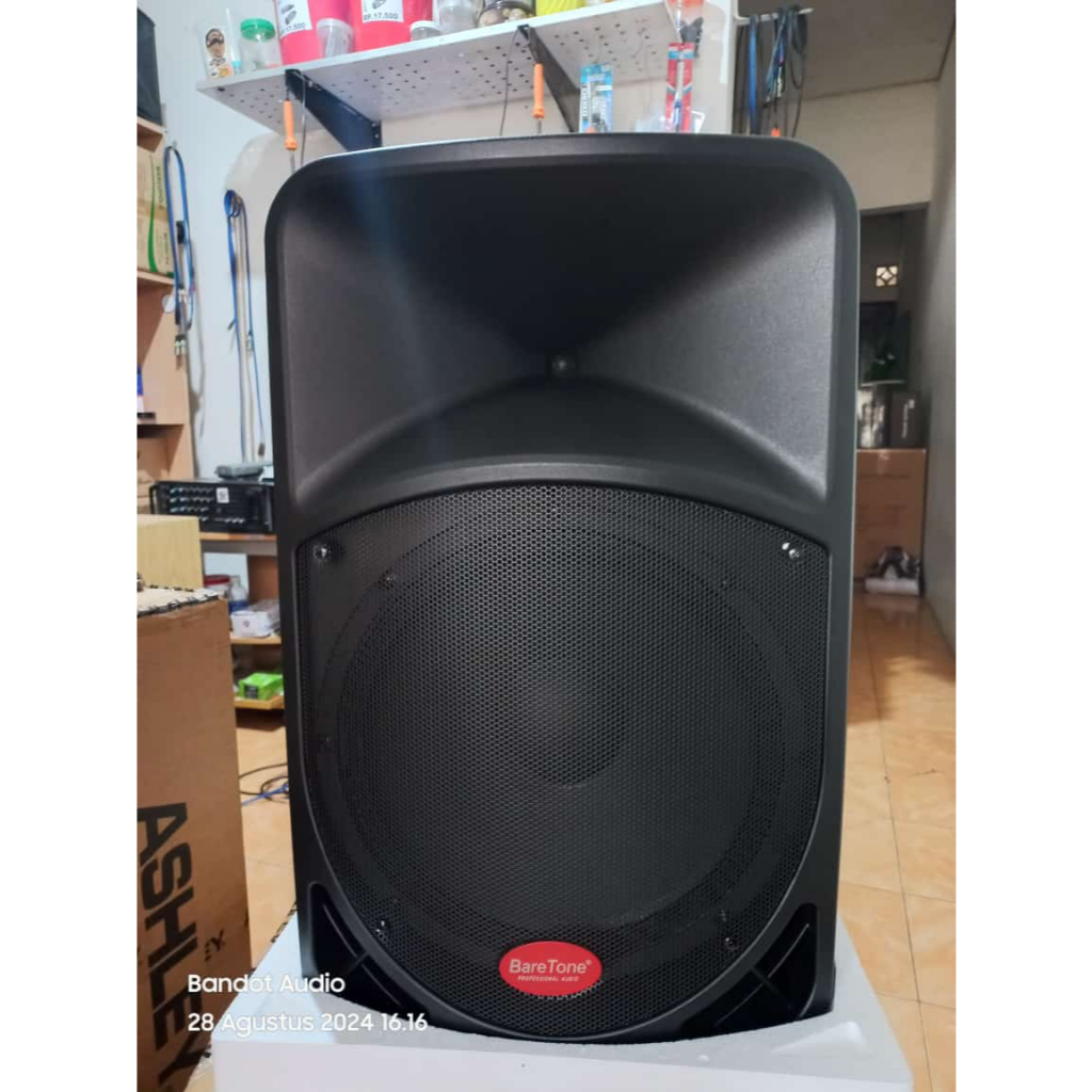 Speaker Portable 15 inch Baretone BT-3H1515BWR / MAX 15 BWR / MAX15BWR