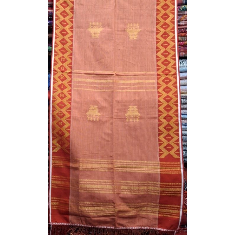 uis nipes ragi barat benang sutera rumah adat