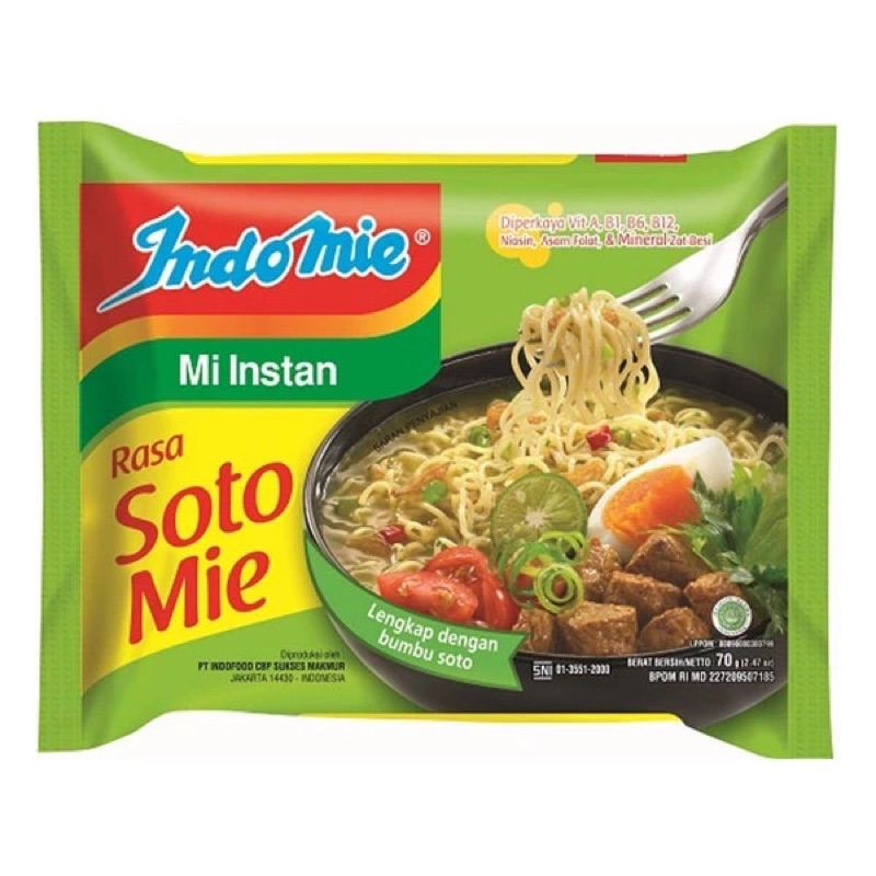 

INDOMIE SOTO MIE 70gr