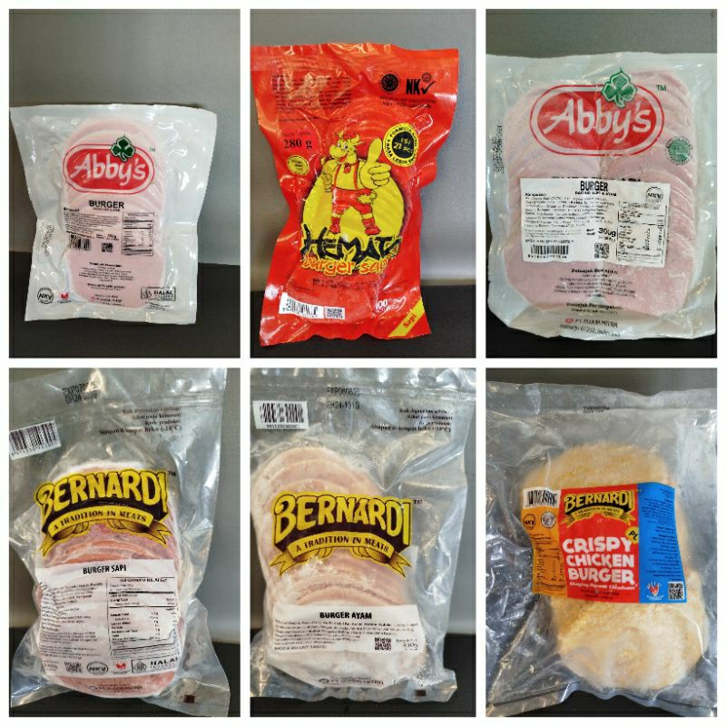 

BEEF and CHICKEN BURGER / Abby's / Bernardi / Hemato