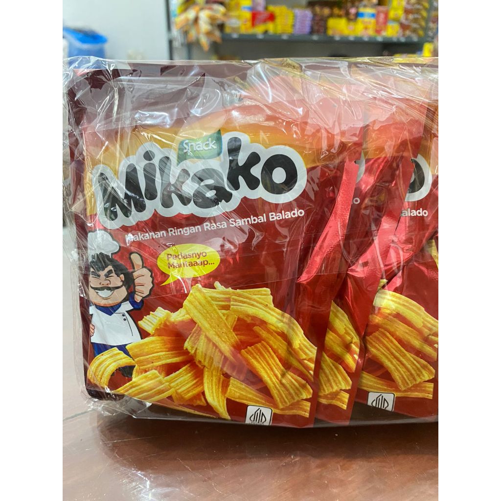 

Mikako Snack Rasa Balado isi 10 Bks