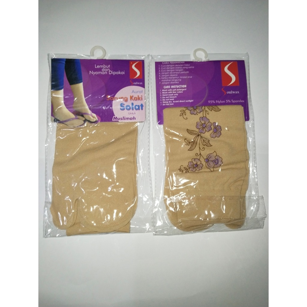 KAOS KAKI JEMPOL STOCKING MOTIF BUNGA MURAH SOULWAX