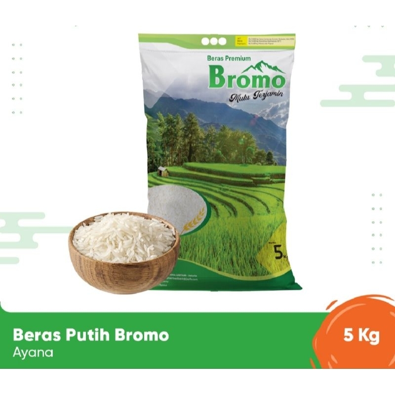 

BERAS PREMIUM BROMO 5KG