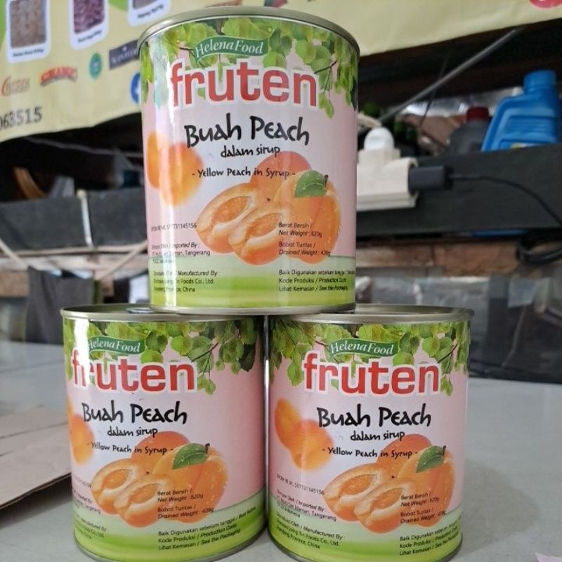 

Buah Peach Dalam Sirup Kalengan