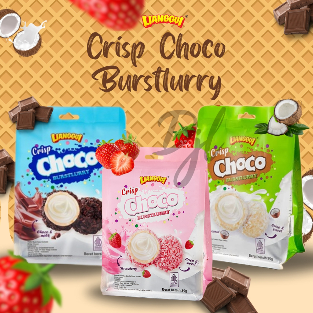 

Lianggui Crisp Choco Burstlurry 80g 1 Pouch