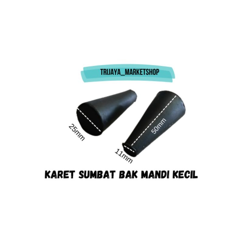 sumbat bak mandi kecil