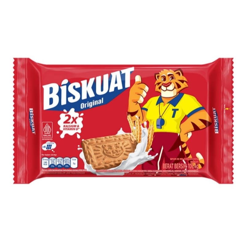 

BISKUAT Biskuit Susu Original 106,4 gram