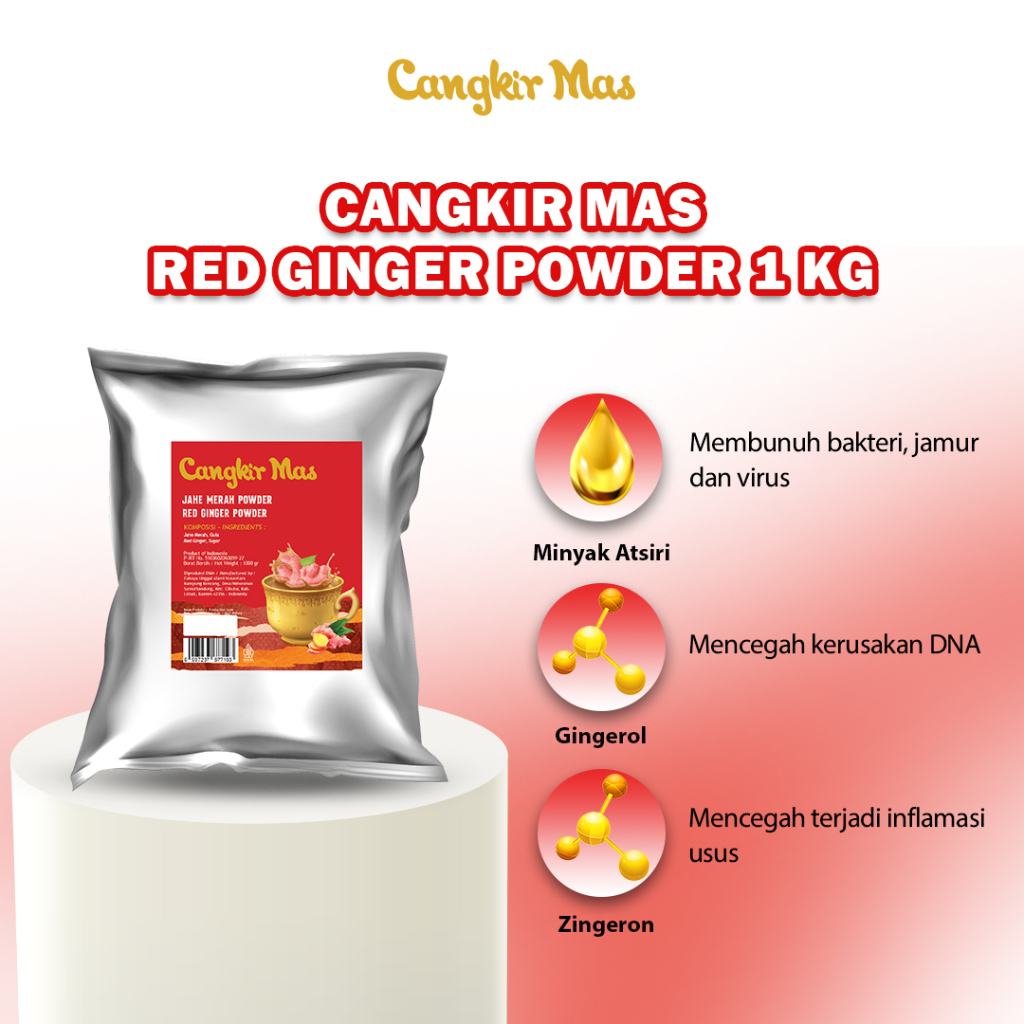 

CANGKIR MAS Jahe Merah Original 1 Kg