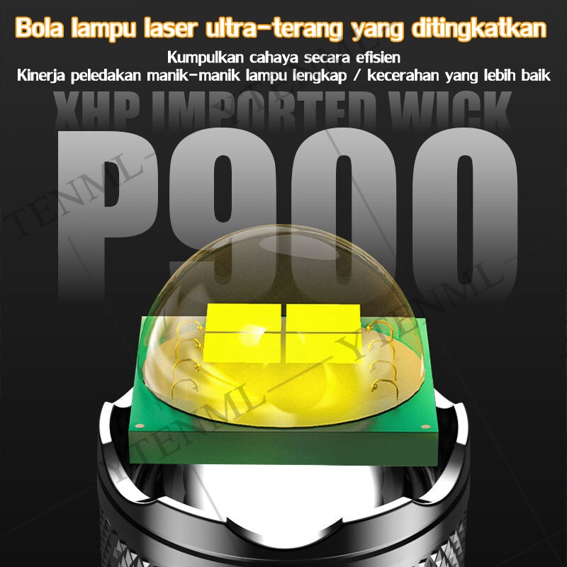 Sangat Terang Senter Kepala jarak jauh Anti Air Jarak Jauh senter super terang kepala senter kepala