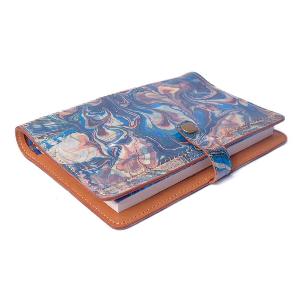 

Marblaze-Cover Notebook Leather Cover Buku Catatan Kulit Cover Sketchbook A5