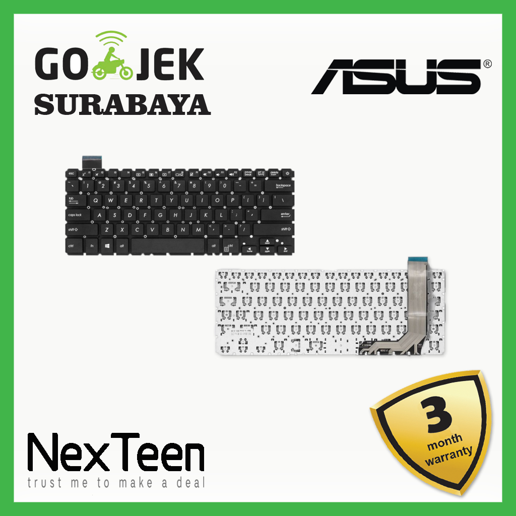 Original Keyboard Asus Vivobook X407 X407M X407MA X407U X407UF X407UBR