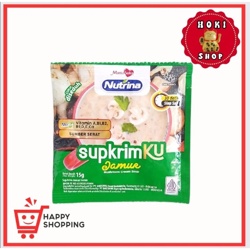 

Mamasuka Nutrina Supkrimku Jamur 15gr / Nutrina Mamasuka Sup Krimku Jamur / Mamasuka Sup Krim Jamur