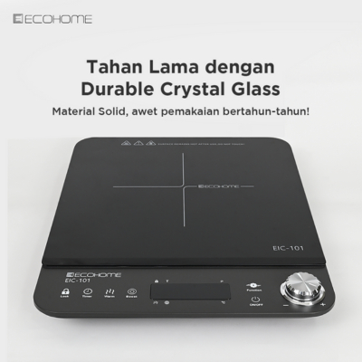 ECOHOME EIC 101 KOMPOR INDUKSI LOW WATT SMART INDUCTION COOKER KOMPOR LISTRIK