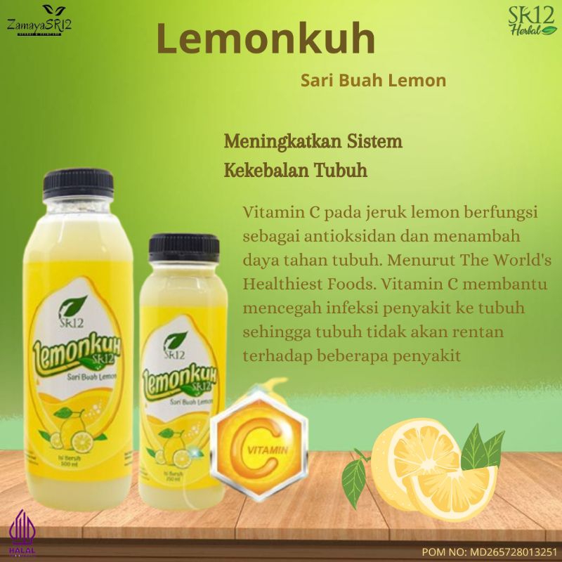 

LEMONKUH SR12 BUAH LEMON ASLI UNTUK JAGA DAYA TAHAN TUBUH