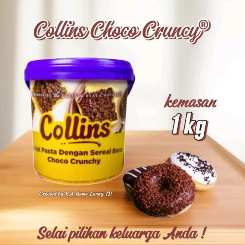 

Cokelat Collins Choco Crunchy 1kg Gratis Ongkir HALAL BPOM
