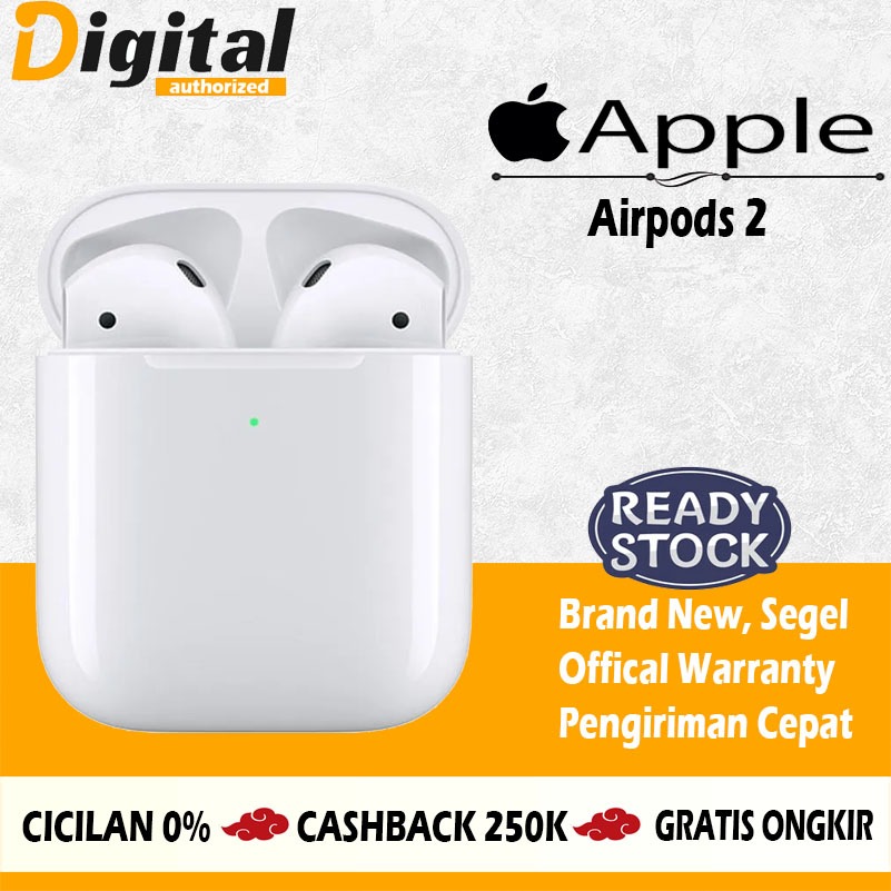 Apple Airpods 2 Wirless & Non Wirless Charging Case Bluetooth