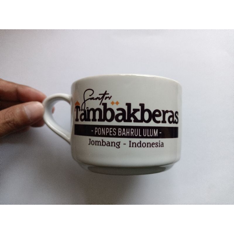 Gelas Mug Kopi Santri Bahrul Ulum Tambakberas