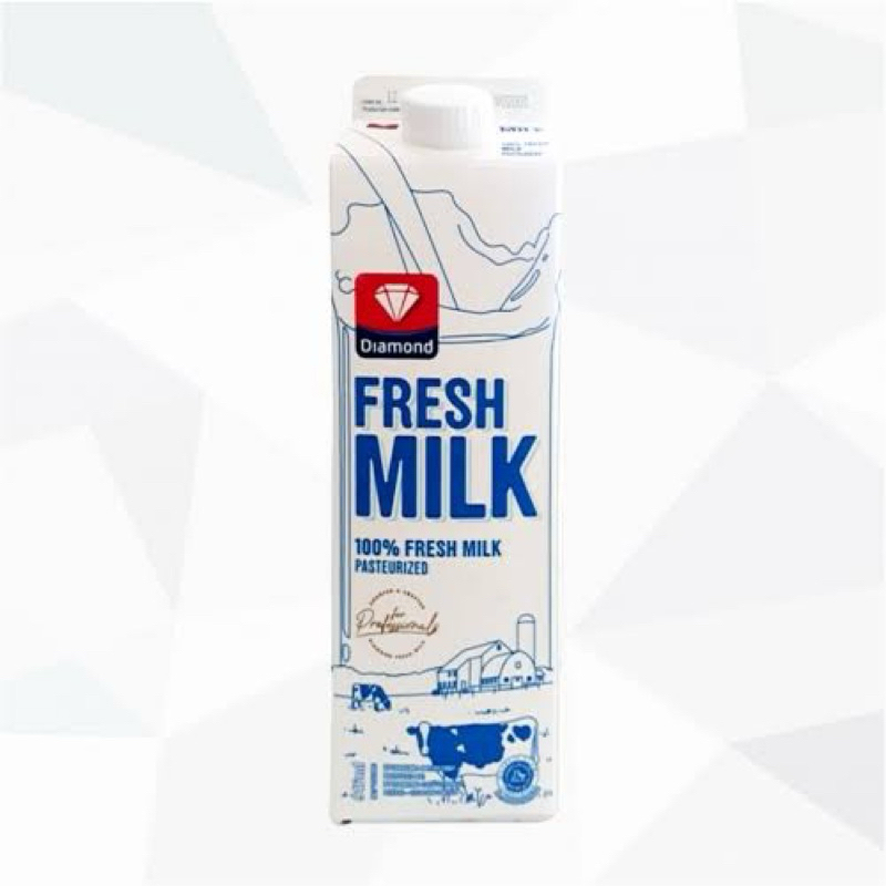 susu fresh milk diamond 1 liter