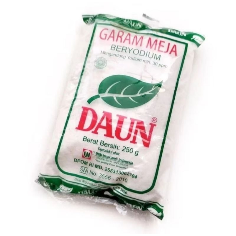 

Garam daun beryudium 250gram