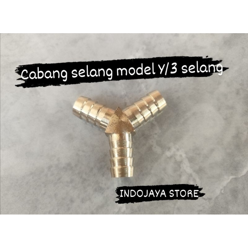 Cabang Selang Gas LPG Model Y/Cabang 3 Kuningan