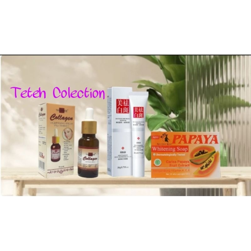 SKINCARE WAJAH PAKETAN UNTUK MENGOBATI FLEK HITAM AMPUH| SERUM COLLAGEN|FUYAN|RDL