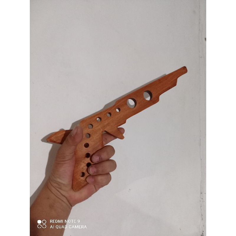 PISTOL KAYU - PISTOL MAINAN ANAK - PISTOL PERAGA - PISTOL KOLEKSI - PISTOL MAINAN KAYU - SENJATA PIS