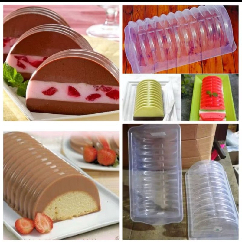 Cetakan puding/ager setengah lingkaran, Loyang semangka, kue pancong