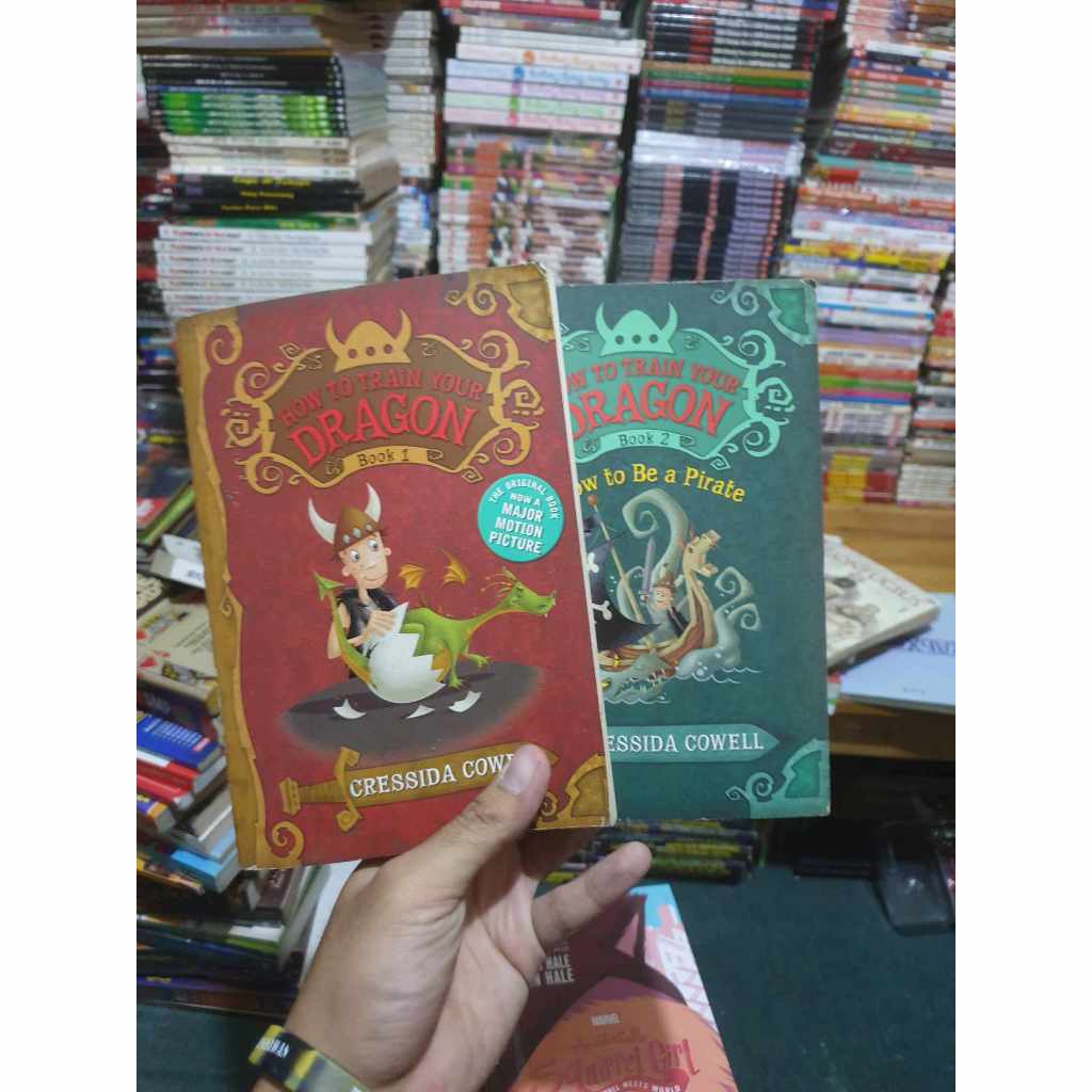 Novel Import Bekas : How To Train Your Dragon SET