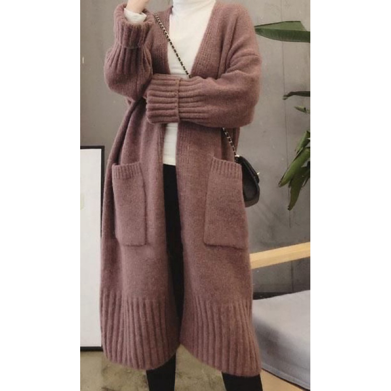 LONG OUTHER TUNIK CARDIGAN RAJUT KOREA